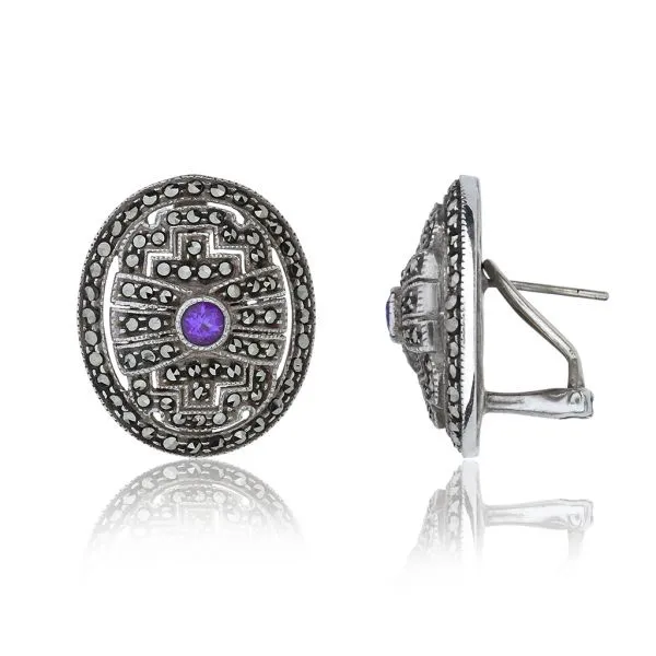 Judith jack on sale marcasite earrings